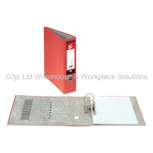 5 Star Office Lever Arch File Foolscap 10 Pack